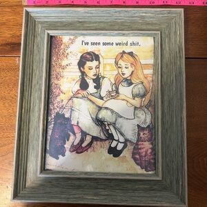 Framed Vintage Style Art Print